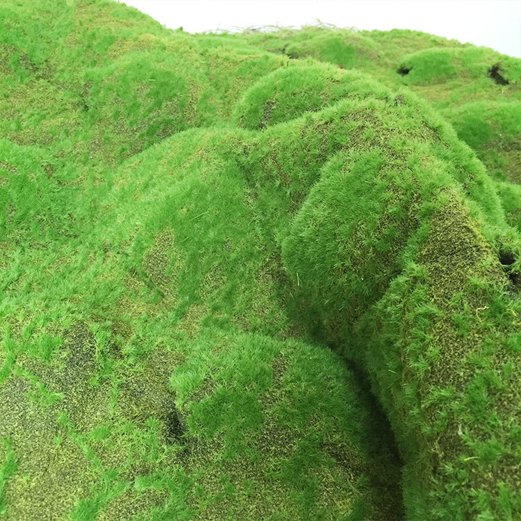 Artificial Moss Grass Mat, 39"x39" Faux Moss Patch for Indoor Decor, Wedding Backdrops, and Commercial Displays
