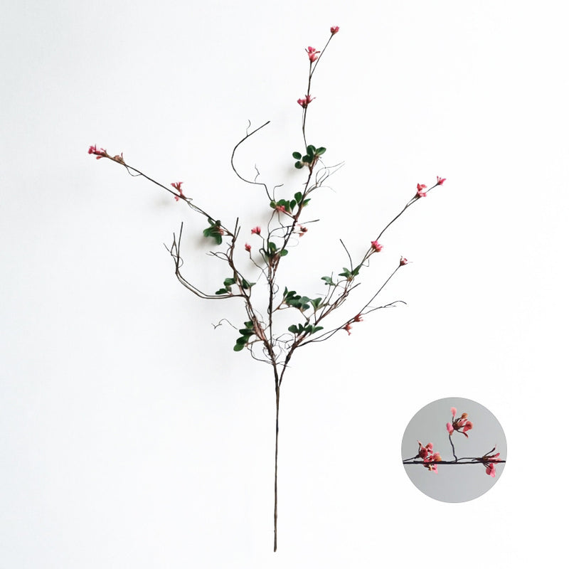 Artificial Baby's Breath Single Stem with 18 Blooms, 33.5" Silk-Like Faux Gypsophila for Weddings, Home Decor