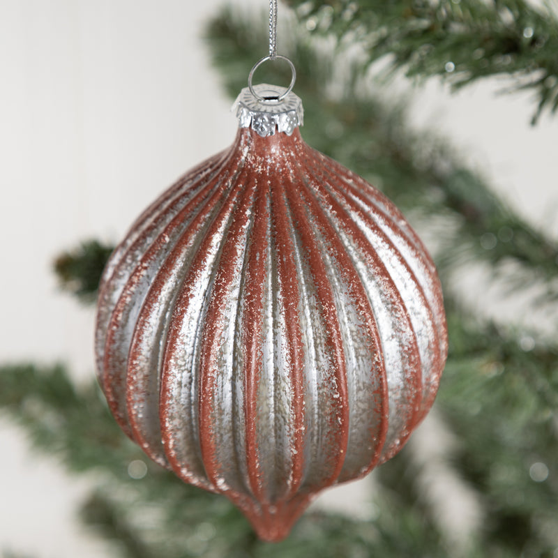 Bulk Christmas Ornament with Rope Onion Glass Ball for Christmas Tree Decoration Wholesale