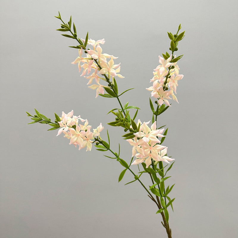 Artificial Lilac Bush, Faux Lilac Flower Stem for Vase Arrangements, Wedding, Home & Office Decor