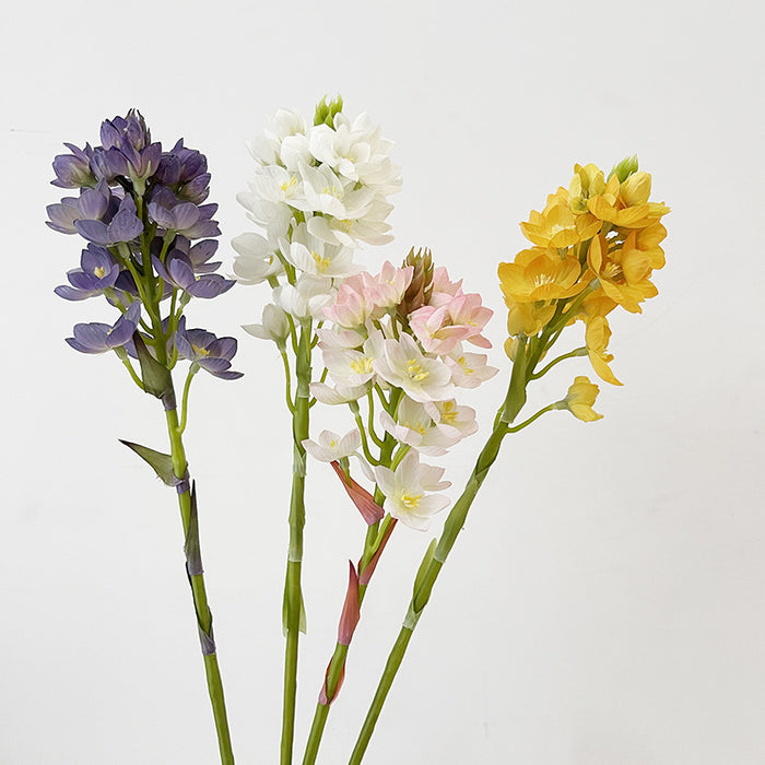 Bulk AM Basics Artificial Flowers Dendrobium Galaxy Orchid Spray Stem 21 Inch Wholesale