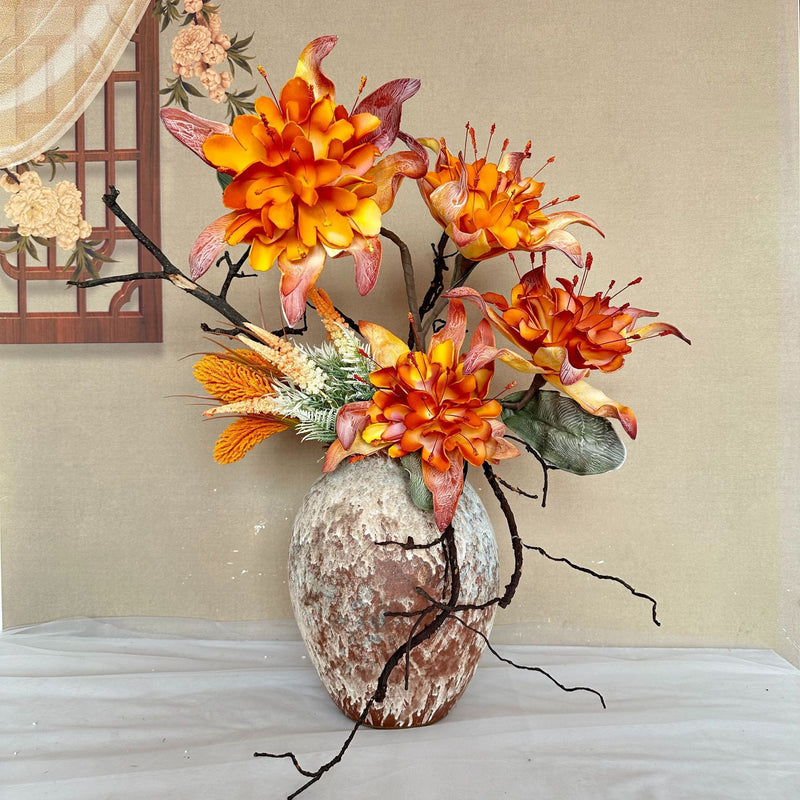 Single Stem Artificial Wildflower, 37" Tall, Foam Material, Perfect for Home Decor, Weddings, and Commercial Spaces