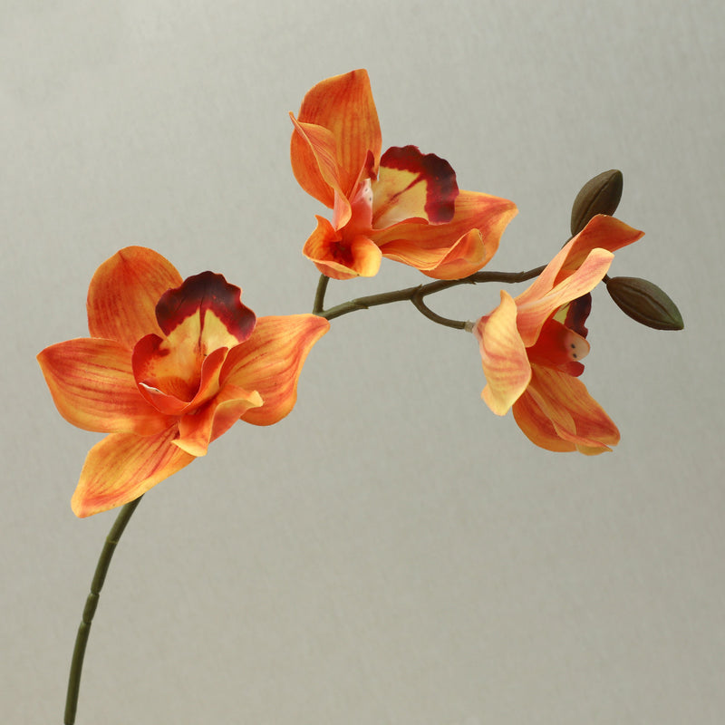 Single Stem Magnolia Flower, Real-Touch Latex, 30" Tall, Perfect for Home Decor, Weddings, and Commercial Spaces