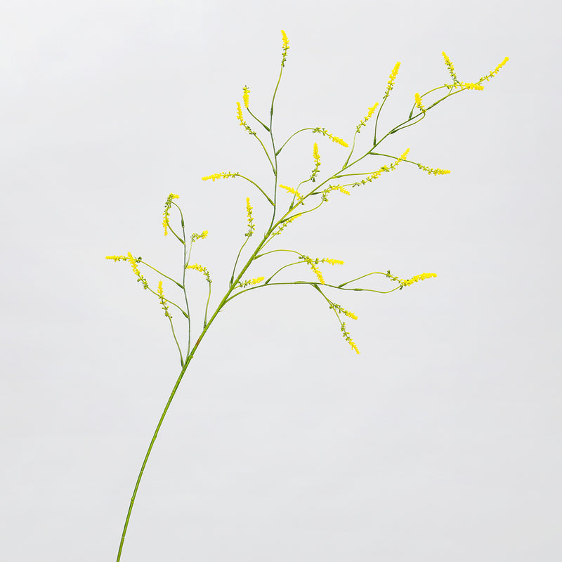 Single Stem Artificial Lavender Knotweed, 48" Tall Plastic Faux Flower for Wedding Decor, Home & Commercial Styling