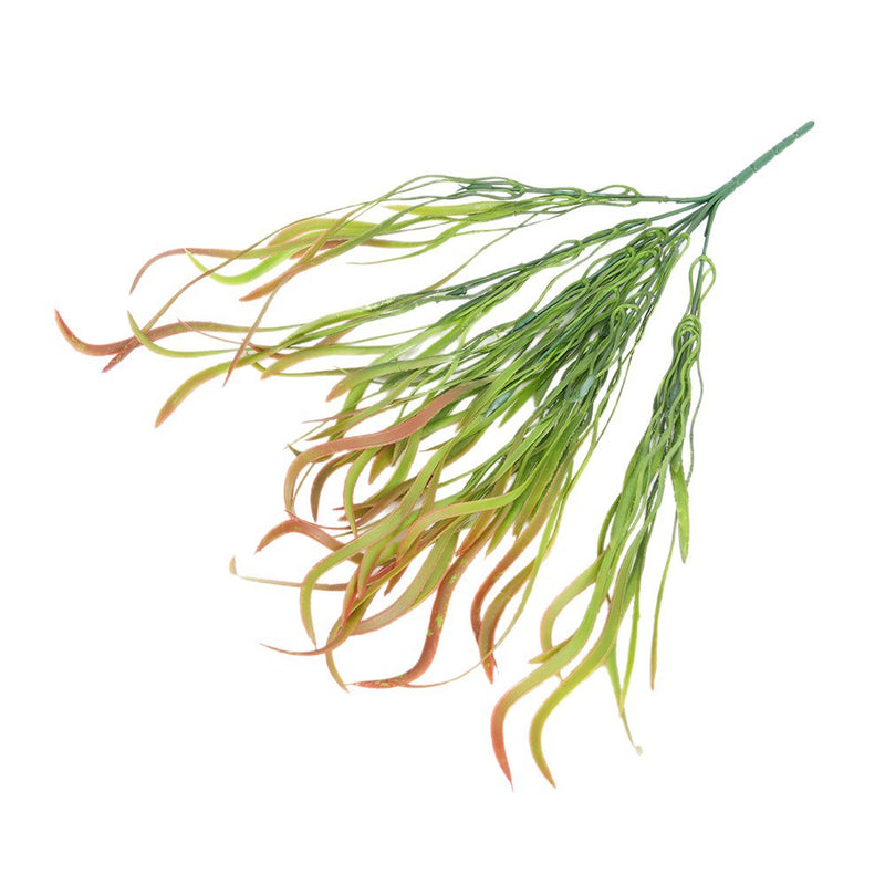 35" Artificial Dragon Beard Grass Vine, Realistic Hanging Faux Greenery for Home Decor, Wedding Backdrops & Commercial Spaces