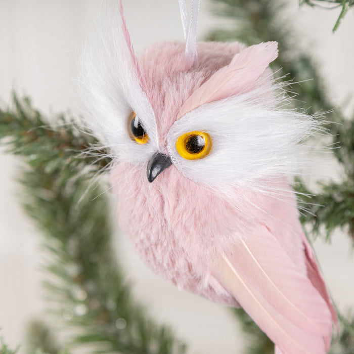 Bulk Christmas Owl Ornaments Simulated Foam Birds Decorations for Xmas Tree Wedding Garden Outdoor Decor Wholesale