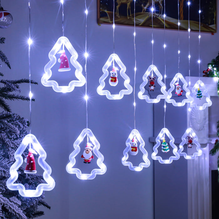 Bulk Christmas Window Lights Ornaments 118 Ft LED Xmas String Lights for Bedroom Xmas Tree Home Garden Decor Wholesale