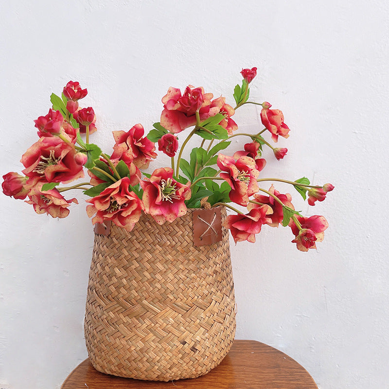 Bulk 23" AM Basics Helleborus Spray Branches Artificial Silk Flowers Wholesale