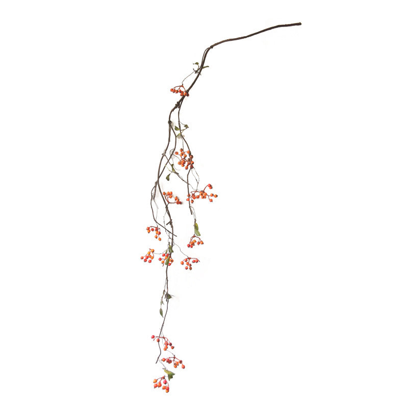51" Artificial Oriental Bittersweet Vine, Foam Foliage Garland for Home Decor, Wedding & Commercial Spaces