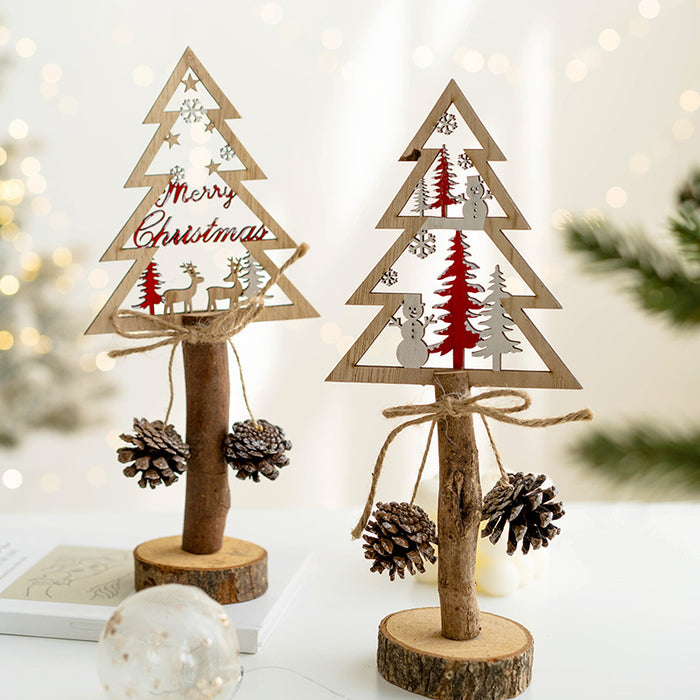 Bulk Christmas Tree Elk Tabletop Centerpiece Decorations Christmas Ornament Birthday Gifts Wholesale