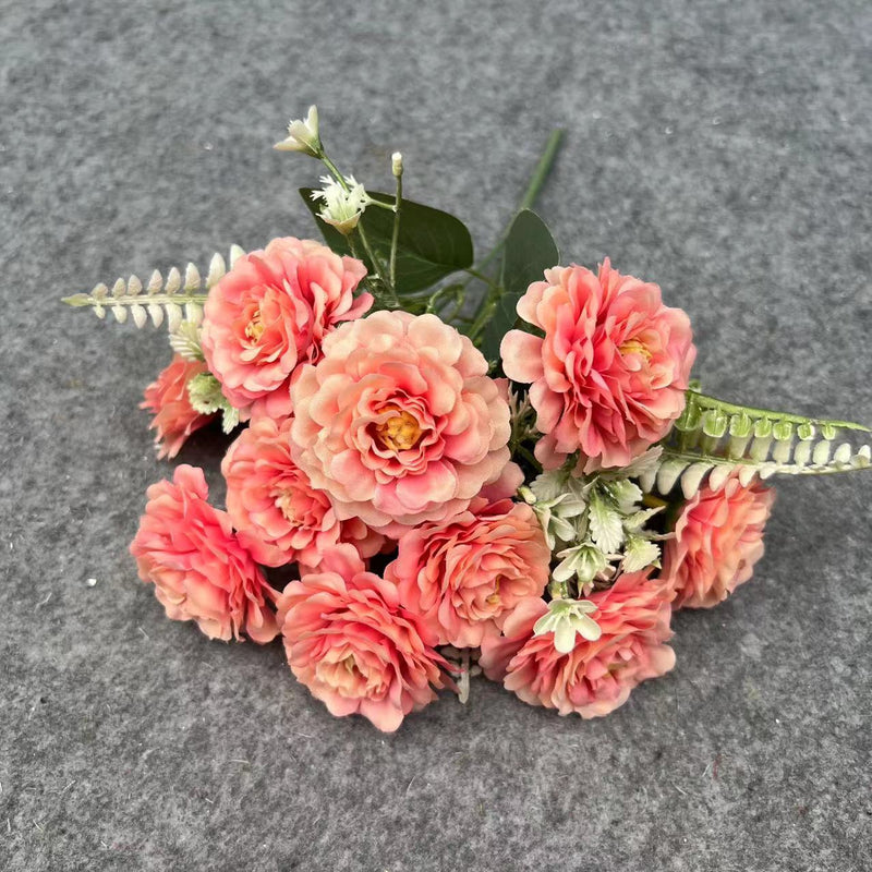 11.8-Inch Artificial Hibiscus Flowers, Realistic Fake Hibiscus Blooms with Stems, Lifelike Faux Hibiscus for Vase