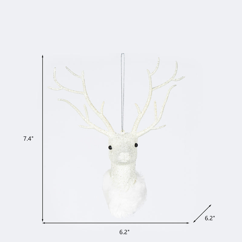 Bulk Christmas Ceramics Ornaments Spherical Drop-shaped Deer Shape Hanging Ornaments for Xmas Party Wholesale