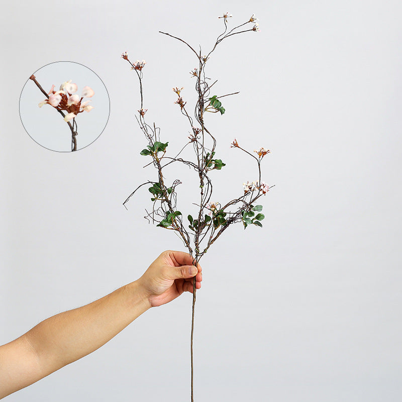 Artificial Baby's Breath Single Stem with 18 Blooms, 33.5" Silk-Like Faux Gypsophila for Weddings, Home Decor