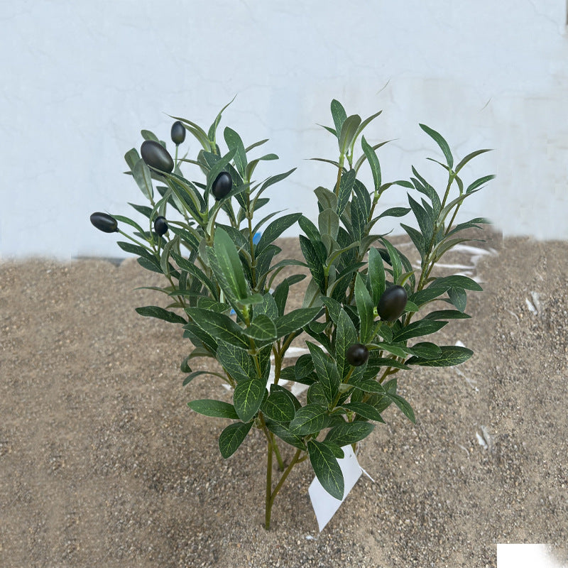 Artificial Olive Leaf Stems, Rustic Decor, Single Stem Olive Leaves, 19" Length, Set of 720, Perfect for Home, Office, Wedding & Event Decor