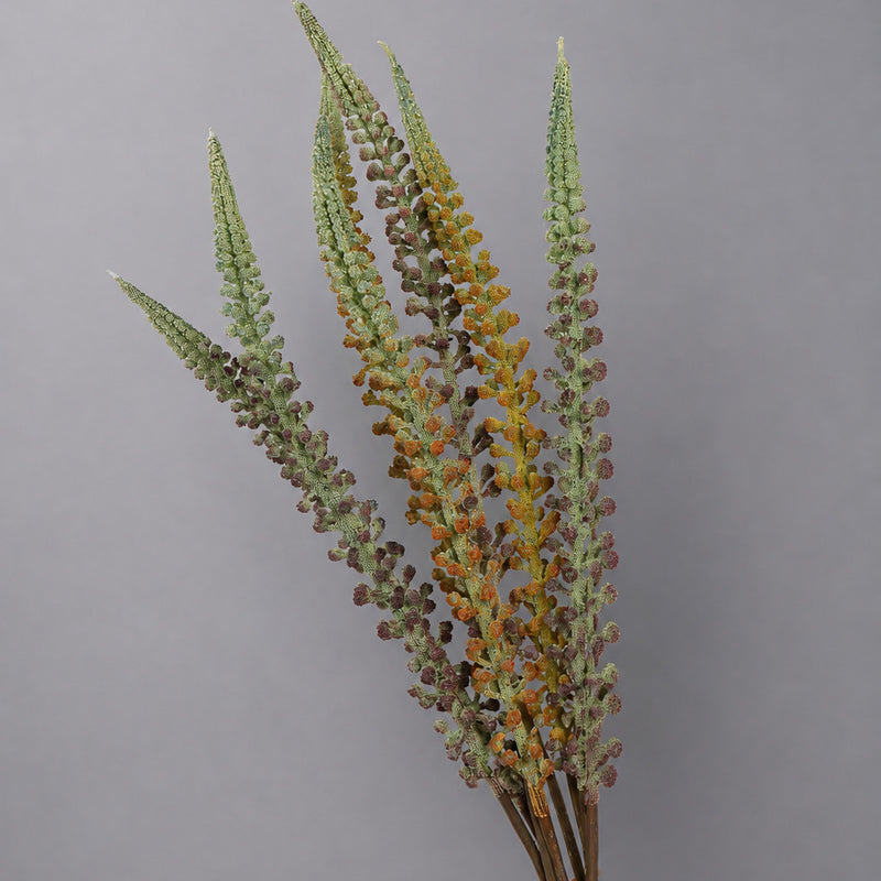 Artificial Foxtail Grass Single Stem, Faux Horsetail Greenery Plastic Stem, Wedding, Vase & Home Decor