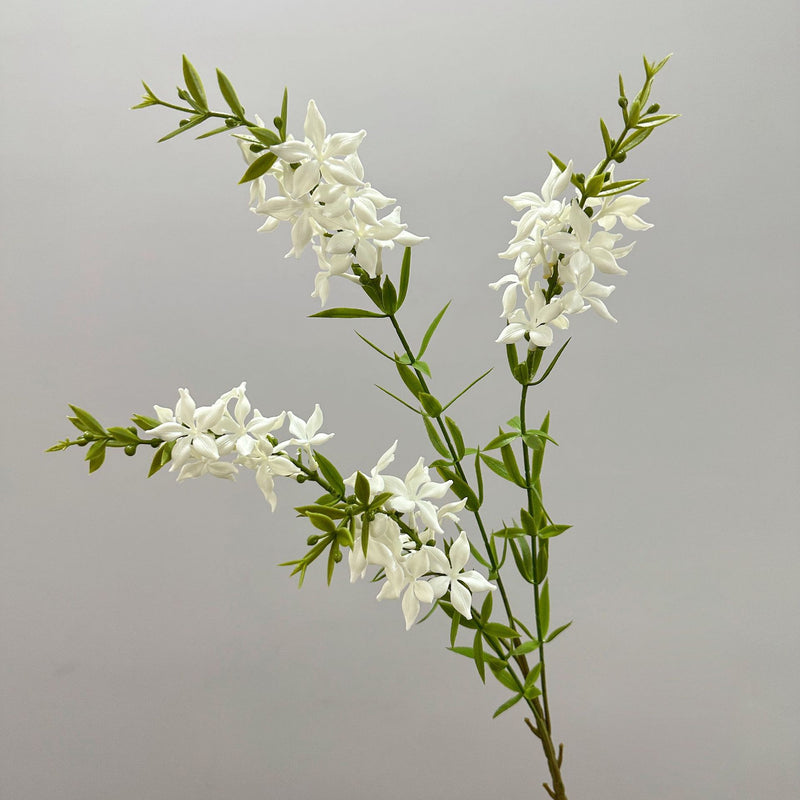 Artificial Lilac Bush, Faux Lilac Flower Stem for Vase Arrangements, Wedding, Home & Office Decor