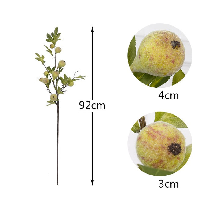 Bulk 36" Artificial Fruit Fig Plant Long Stem Wholesale