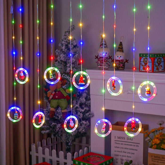Bulk Christmas Window Lights Ornaments 118 Ft LED Xmas String Lights for Bedroom Xmas Tree Home Garden Decor Wholesale