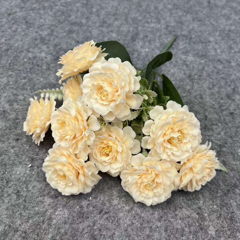 11.8-Inch Artificial Hibiscus Flowers, Realistic Fake Hibiscus Blooms with Stems, Lifelike Faux Hibiscus for Vase