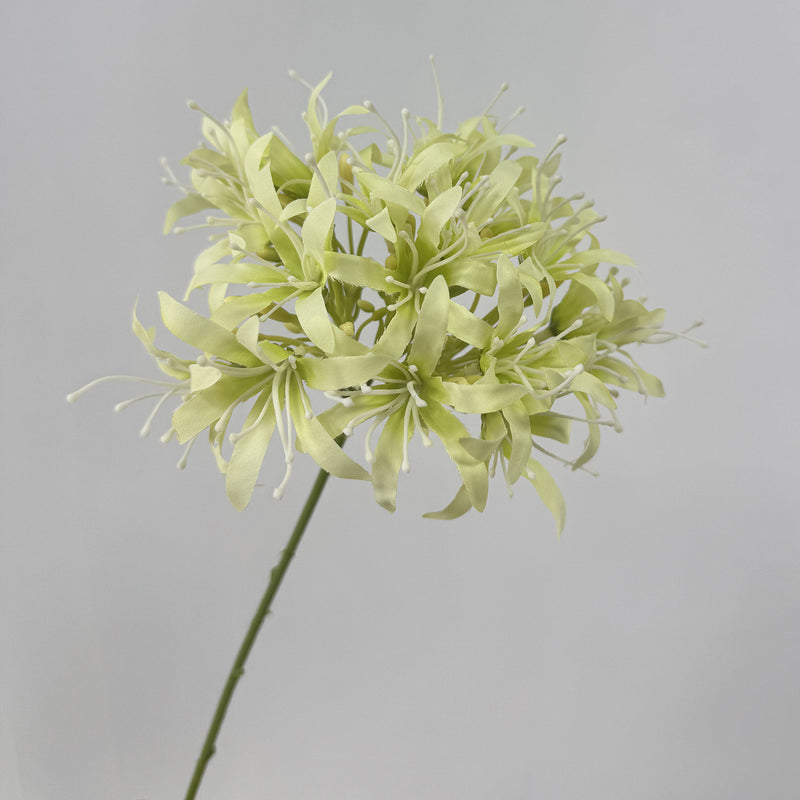 26" Faux Silk Lycoris Flower Bush, Retro Style, Perfect for Weddings, Events, and Home Decor