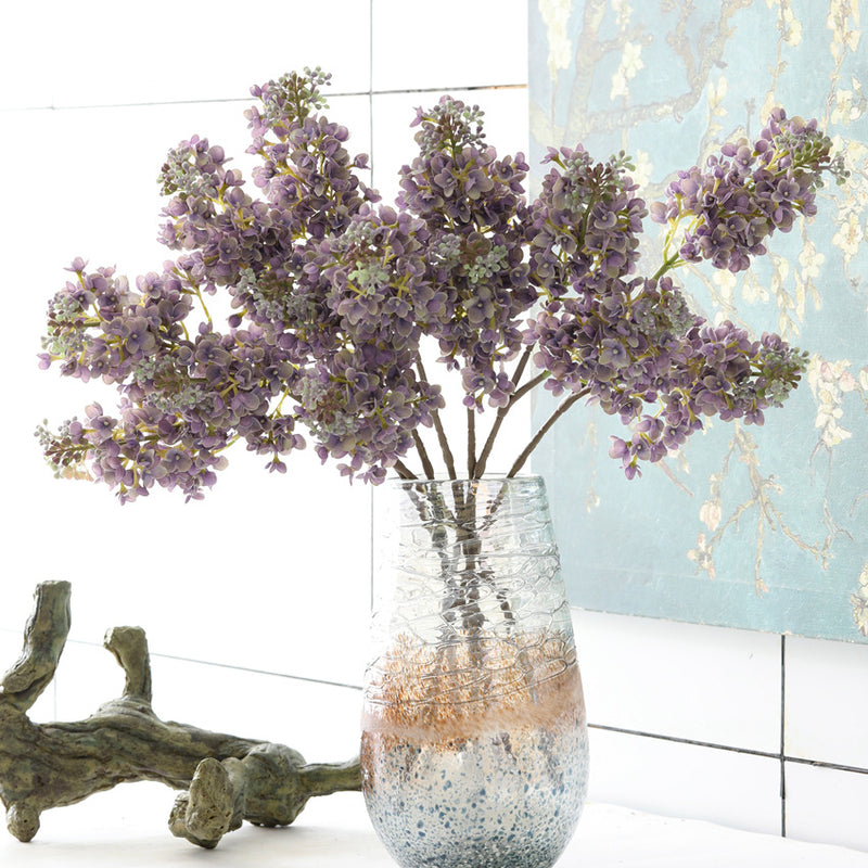 Bulk 25" Long Lilac Stems Spray Real Touch Flowers Wholesale