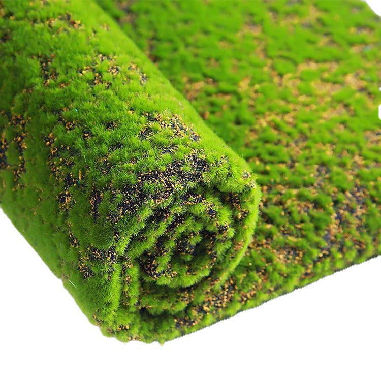 Artificial Moss Grass Mat, 39"x39" Faux Moss Patch for Indoor Decor, Wedding Backdrops, and Commercial Displays