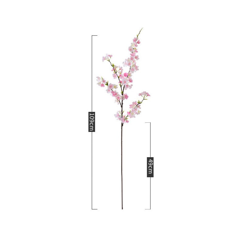 A granel, 19 ", ramas de árboles de flor de cerezo, flores artificiales, venta al por mayor 