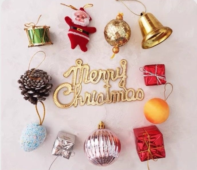 Bulk Xmas Ornaments Sets for Xmas Tree Hanging Accessories Decor Wholesale