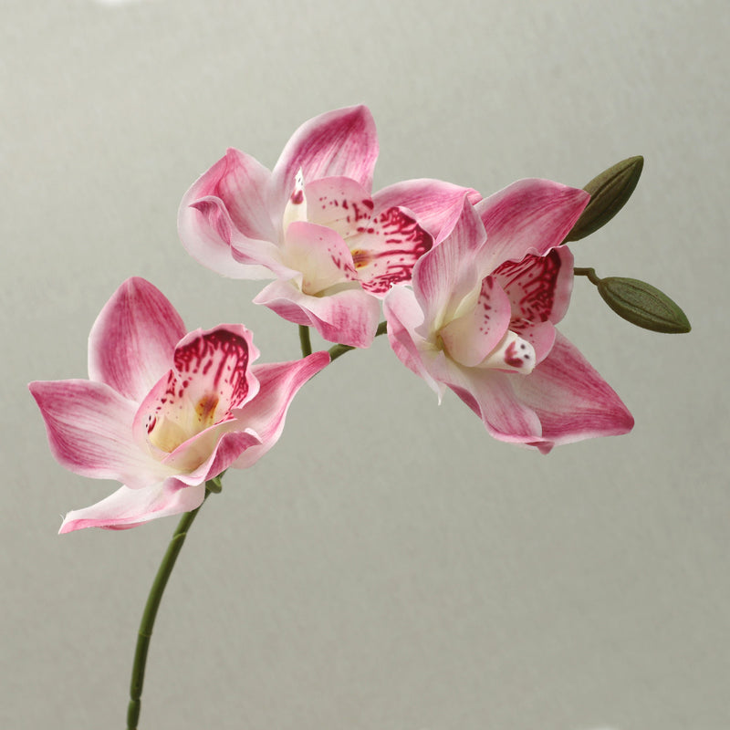 Single Stem Magnolia Flower, Real-Touch Latex, 30" Tall, Perfect for Home Decor, Weddings, and Commercial Spaces