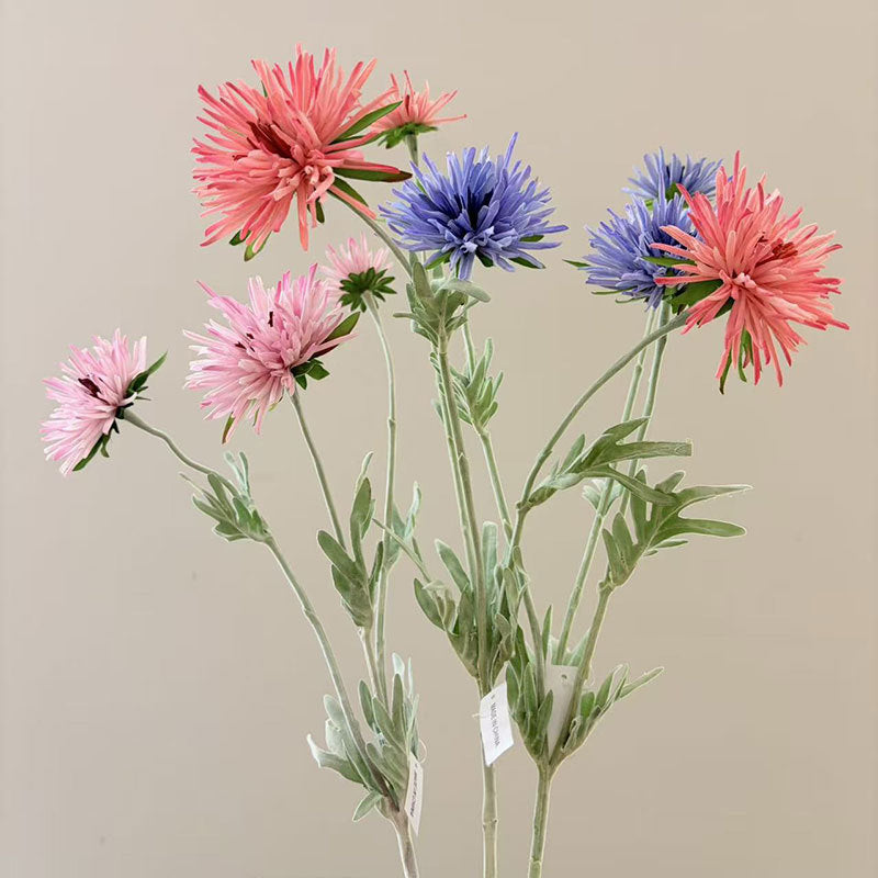 Single Stem Artificial Daisy Flower, 29" Long with 3 Blooms, Silk-Like Fabric, Perfect for Home Decor, Weddings & Events