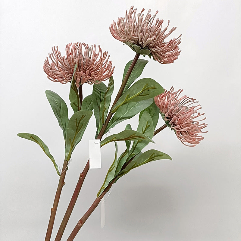 Artificial Green Chrysanthemum Stem, 23" Single Stem, Silk-Like Flower for Home Decor, Wedding, or Office
