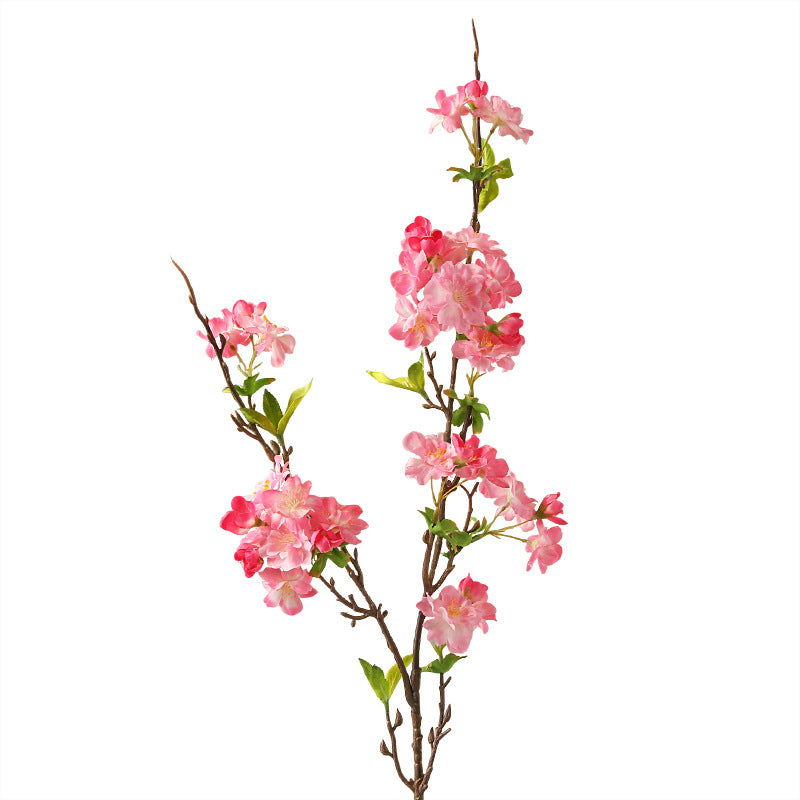 Artificial Cherry Blossom Branch, 36" Single Stem with 25 Blooms, Silk Flower for Home Decor, Wedding, Office, Modern & Luxe Style