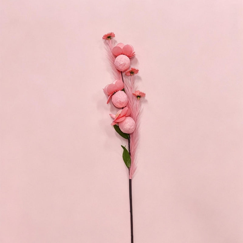 Magnolia Bush with 3 Blooms, 20" Tall, Silk-Like Faux Flowers for Wedding Decor, Home, Office, or Event Styling