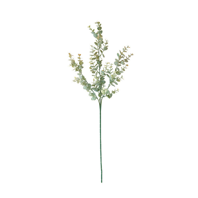 Artificial Eucalyptus & Silver Dollar Leaf Bush, 36 Branches, Bendable Faux Greenery for Vase, Wedding & Home Decor