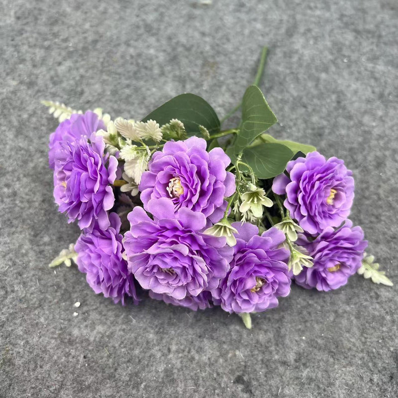 11.8-Inch Artificial Hibiscus Flowers, Realistic Fake Hibiscus Blooms with Stems, Lifelike Faux Hibiscus for Vase