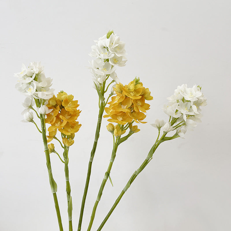 Bulk AM Basics Artificial Flowers Dendrobium Galaxy Orchid Spray Stem 21 Inch Wholesale