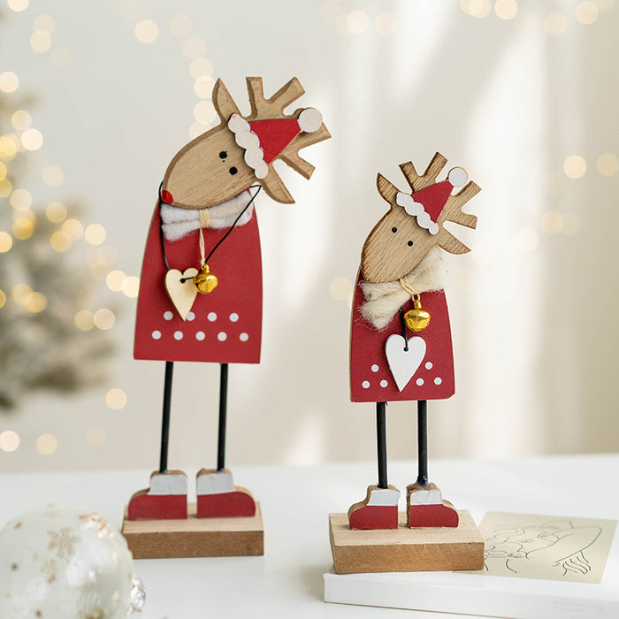 Bulk Christmas Tree Elk Tabletop Centerpiece Decorations Christmas Ornament Birthday Gifts Wholesale