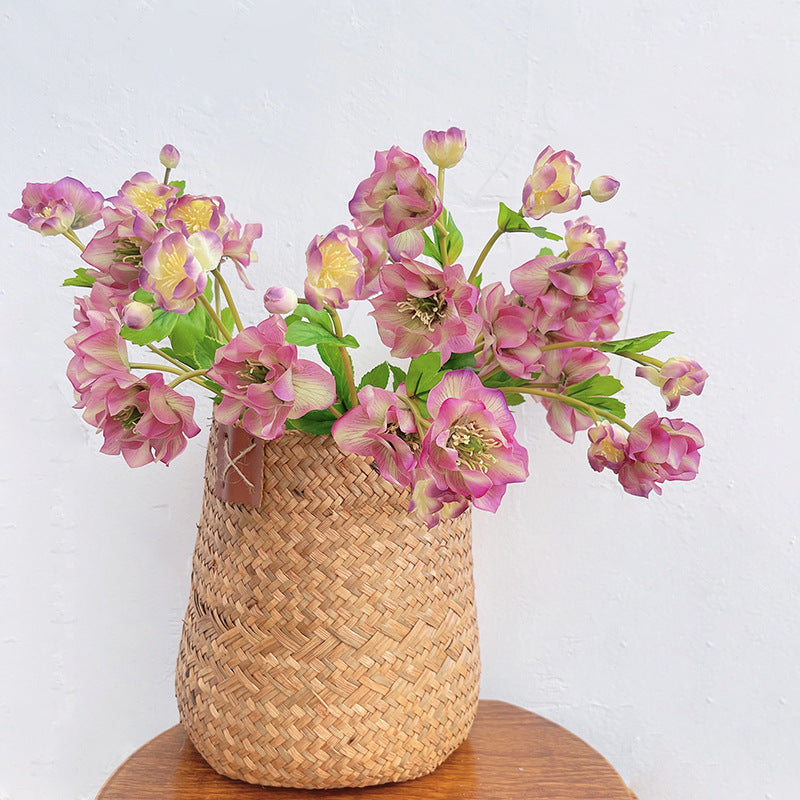 Bulk 23" AM Basics Helleborus Spray Branches Artificial Silk Flowers Wholesale