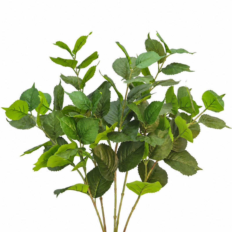Artificial Eucalyptus Leaf Single Stem, 29.5 in Plastic Greenery for Vase Arrangements, Home Decor & Photo Props