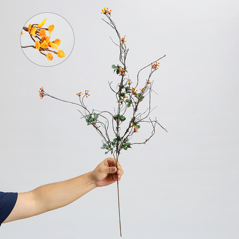 Artificial Baby's Breath Single Stem with 18 Blooms, 33.5" Silk-Like Faux Gypsophila for Weddings, Home Decor