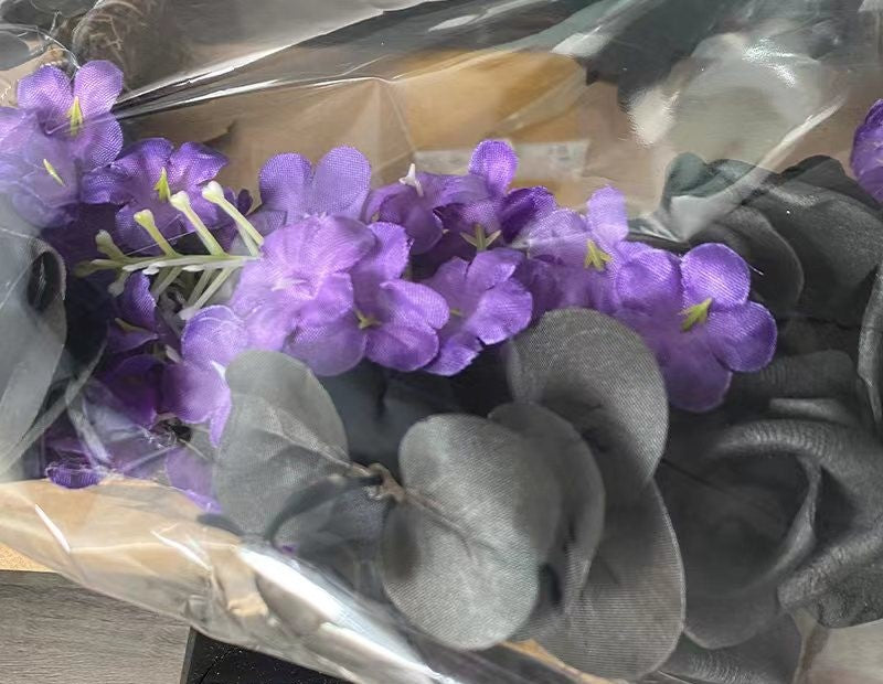 Bulk Halloween Moon Cat Wreath with Rose Gothic Grapevine Wreath for Farmhouse Porch Front Door Window Wall Decor Wholesale