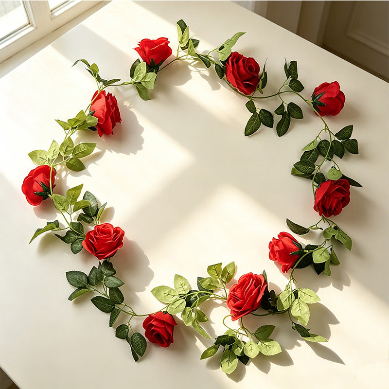 Artificial Rose Garland Vine, Wedding Arch & Home Decor
