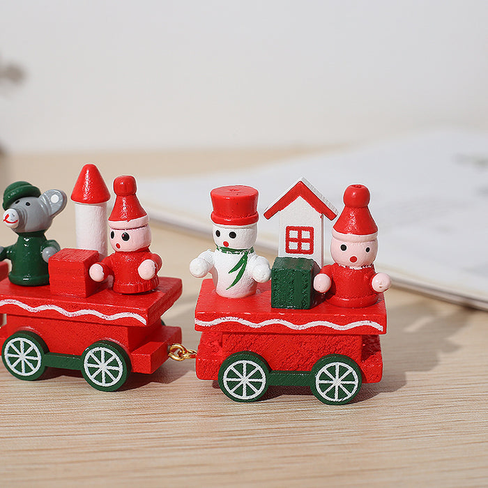Bulk Christmas Train Toy Sets for Kids Gift Xmas Party Home Decor Ornaments Wholesale