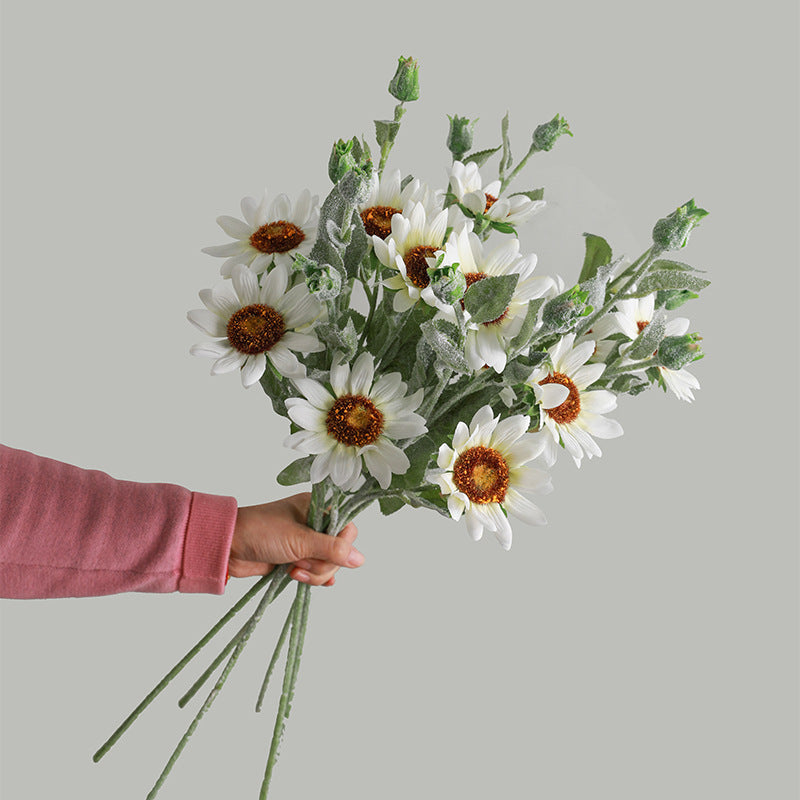 Fleurs artificielles en soie de tournesol en vrac AM Basics 24 pouces en gros