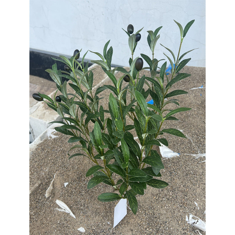Artificial Olive Leaf Stems, Rustic Decor, Single Stem Olive Leaves, 19" Length, Set of 720, Perfect for Home, Office, Wedding & Event Decor