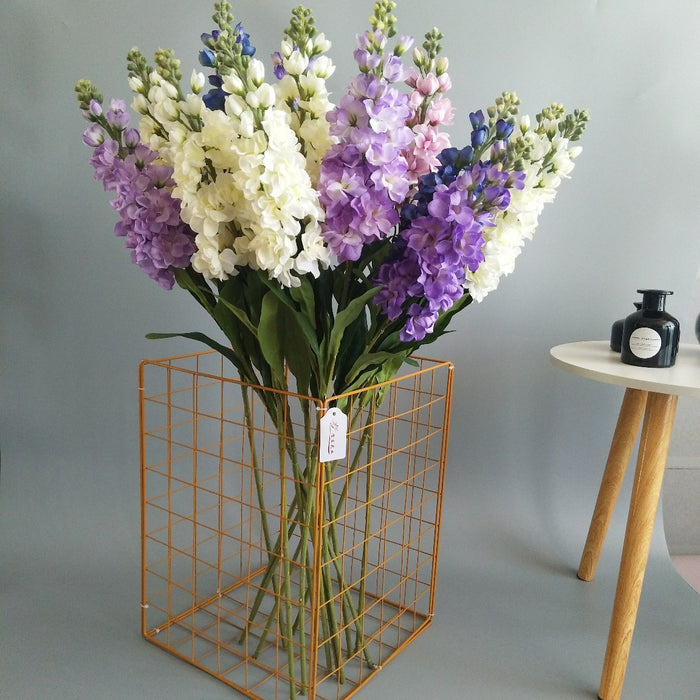 Bulk AM Basics Artificial Purple Flowers Hyacinth Stem 24 Inch Wholesale