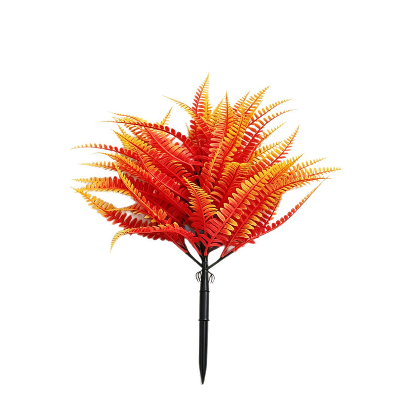 20" Artificial Persian Shield Foliage Bush, Realistic Plastic Greenery for Home Decor, Weddings & Events, Bulk Discounts Available