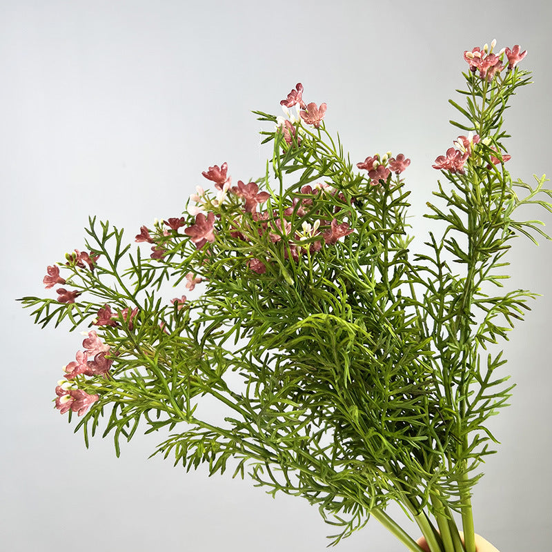 Artificial Daisy Chamomile Bush, Faux Wild Chrysanthemum Flowers, Plastic Stem, Farmhouse Wedding & Home Decor