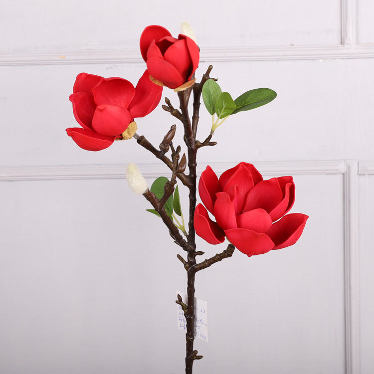 Bulk 27" Magnolia Stem Magnolia Artificial Flowers Wholesale