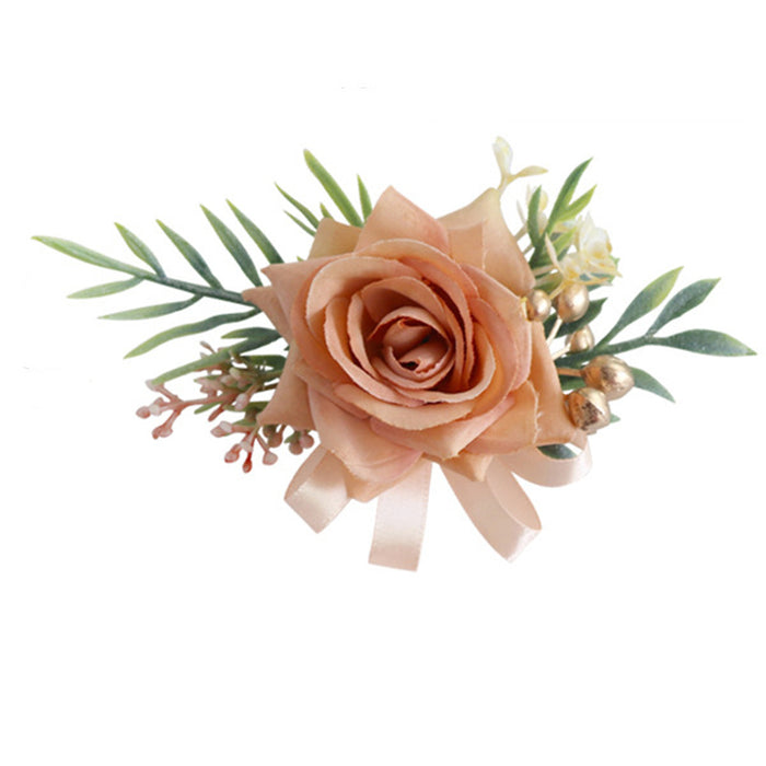 Bulk Rose Corsage Prom Silk Flowers Wholesale